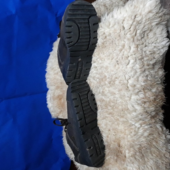 Skechers Chocolate Brown Lace up Shoes - Picture 3 of 7